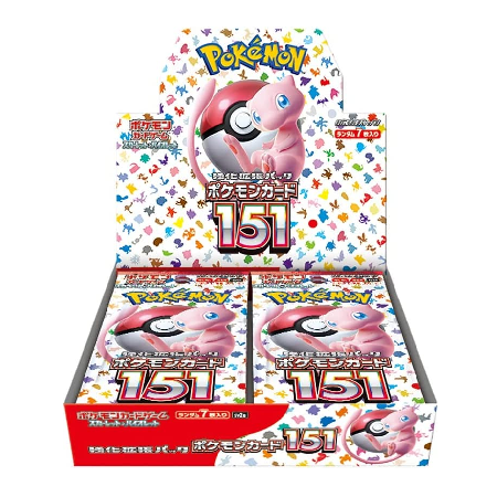 Pokémon 151 Booster Box (Japans)
