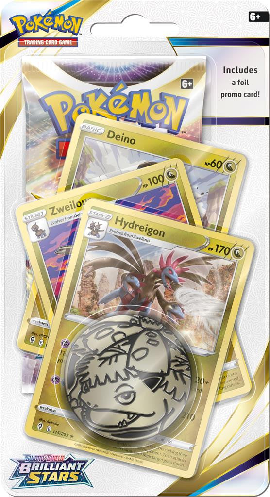 Pokémon Brilliant Stars Blister Pack (incl. 3 promos)