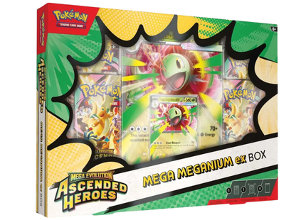 Pokémon Ascended Heroes Mega Meganium ex Box - TCG OOST
