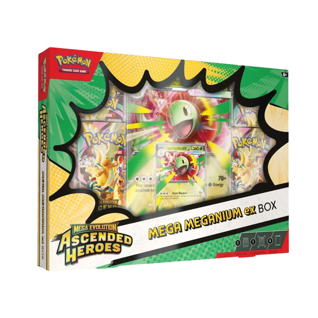 Pokémon Ascended Heroes Mega Meganium ex Box - TCG OOST